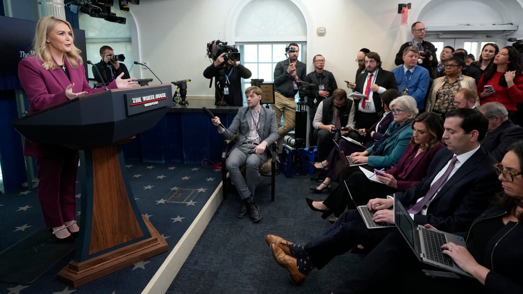Trump, White House press secretary Karoline Leavitt, Washington, theGrio.com
