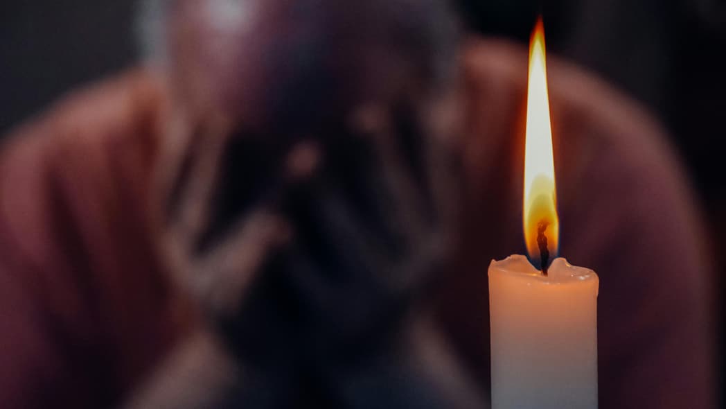 Dementia, Candle with man in background, Pexels, Photo by Kindel Media, thegrio.com