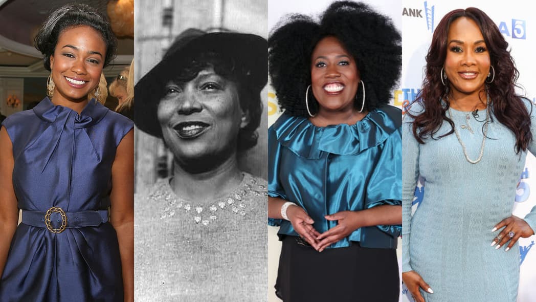 Zeta Phi Beta Tatyana Ali, Zora Neale Hurston, Sheryl Underwood, Vivica Fox