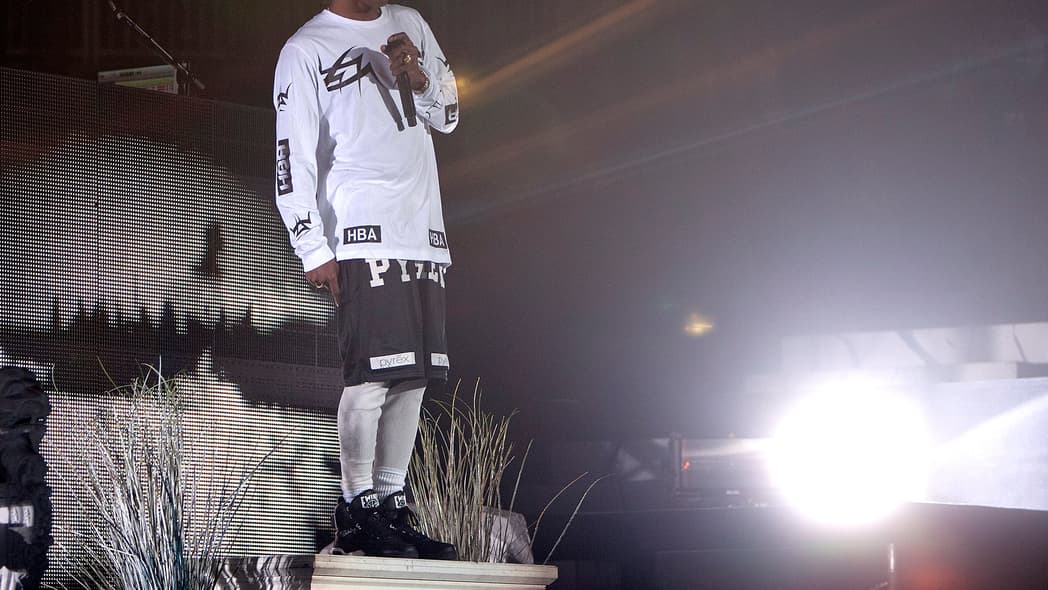 A$AP Rocky Opens Rihanna's "Diamonds" World Tour - New York, NY