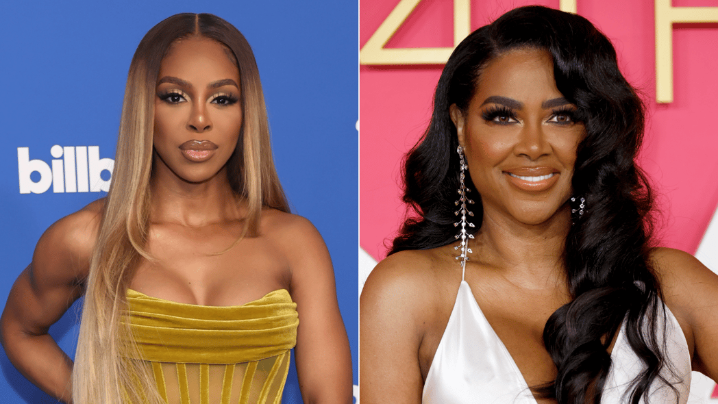 Kenya Moore Candiace Dillard Bassett, Candiace Dillard bassett Kenya RHOA, Kenya RHOA, Kenya real housewives of atlanta, Kenya Moore drama, Kenya Moore Brittany Eady drama, what happened to Kenya moore RHOA, RHOA Season 16 theGrio.com