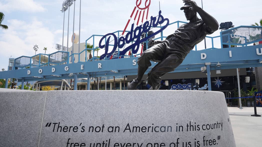 thegrio, jackie robinson, los angeles dodgers, color barrier