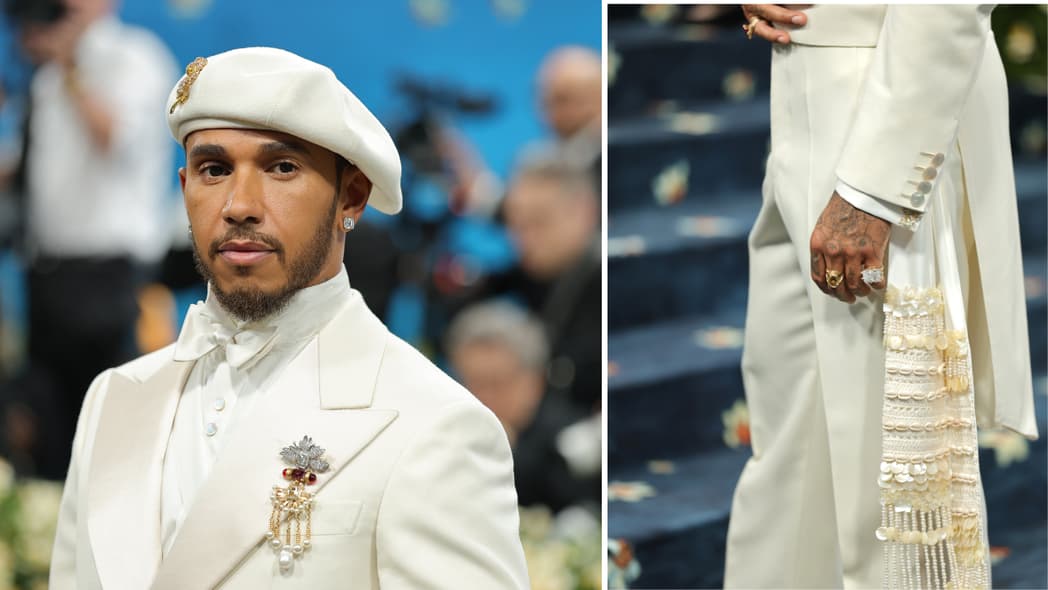 Lewis Hamilton, Lewis Hamilton met gala look. Afro dandyism, Dandysim, dandyism in the diaspora, Black dandyism, Dandyism Met Gala, African dandyism at the Met Gala theGrio.com