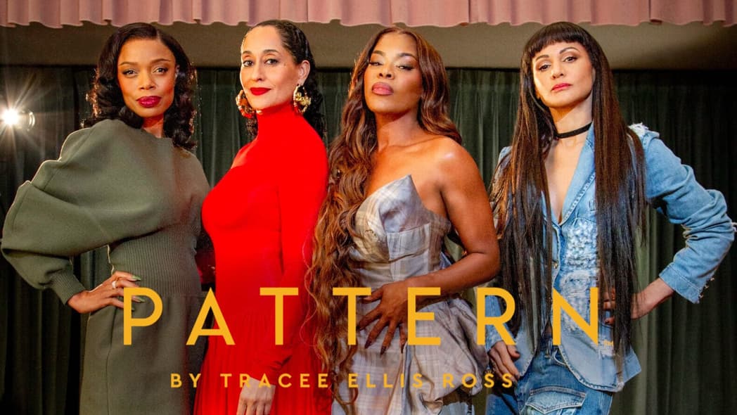 Girlfriends reunion, Girlfriends Pattern Beauty, Tracee Ellis Ross, Jill Marie Jones, Golden Brooks, Persia White, Girldfirends cast reunion, Girlfirends reunion, Pattern Beauty commercial, Pattern beauty Girllfriends commercial, Pattern lounge commercial theGrio.com