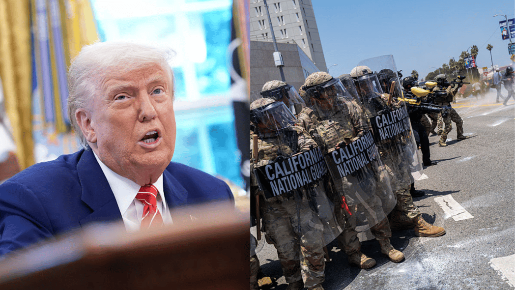 Donald Trump, National Guard, Los Angeles, theGrio.com