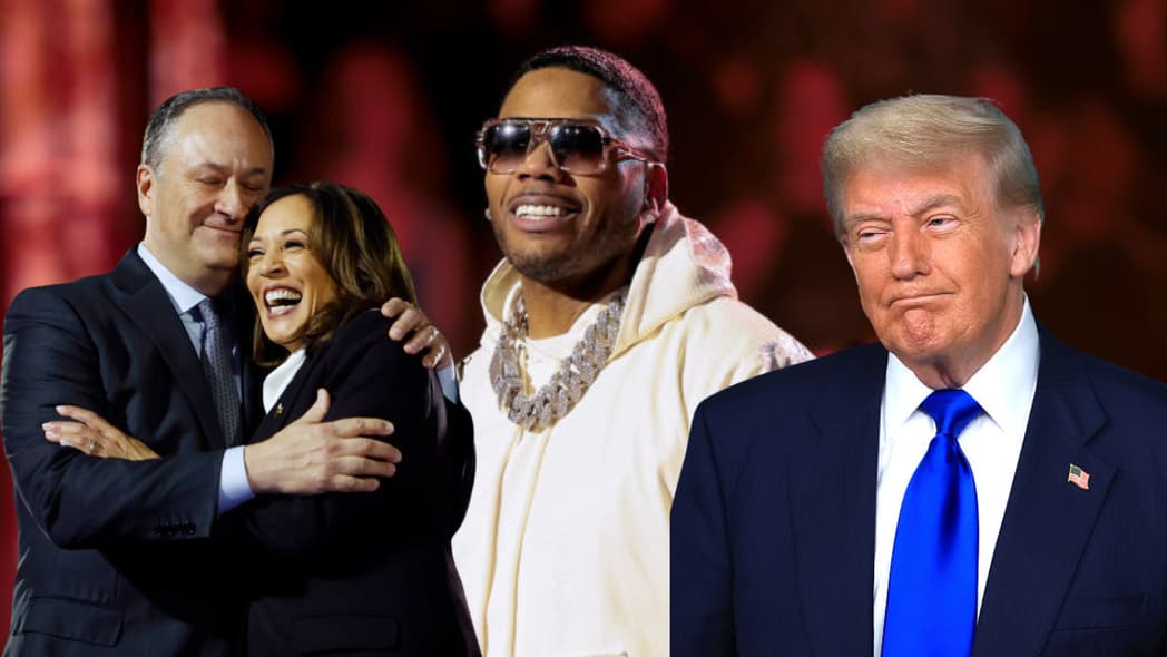 Nelly, Kamala Harris, Donald Trump, theGrio.com