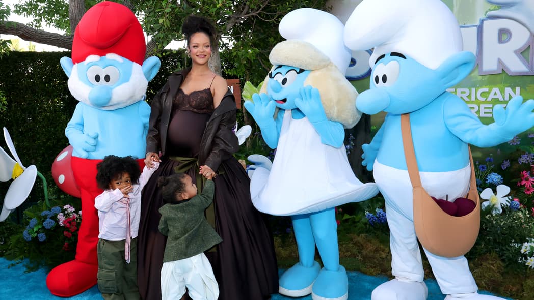 Rihanna Tablet babies, Rihanna Smurfs movie, Rihanna kids, Rihanna parenting, Rihanna's father thGrio.com