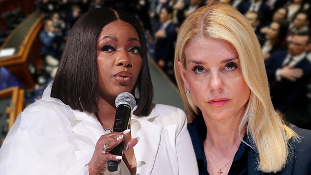 Jasmine Crockett, Pam Bondi, theGrio.com