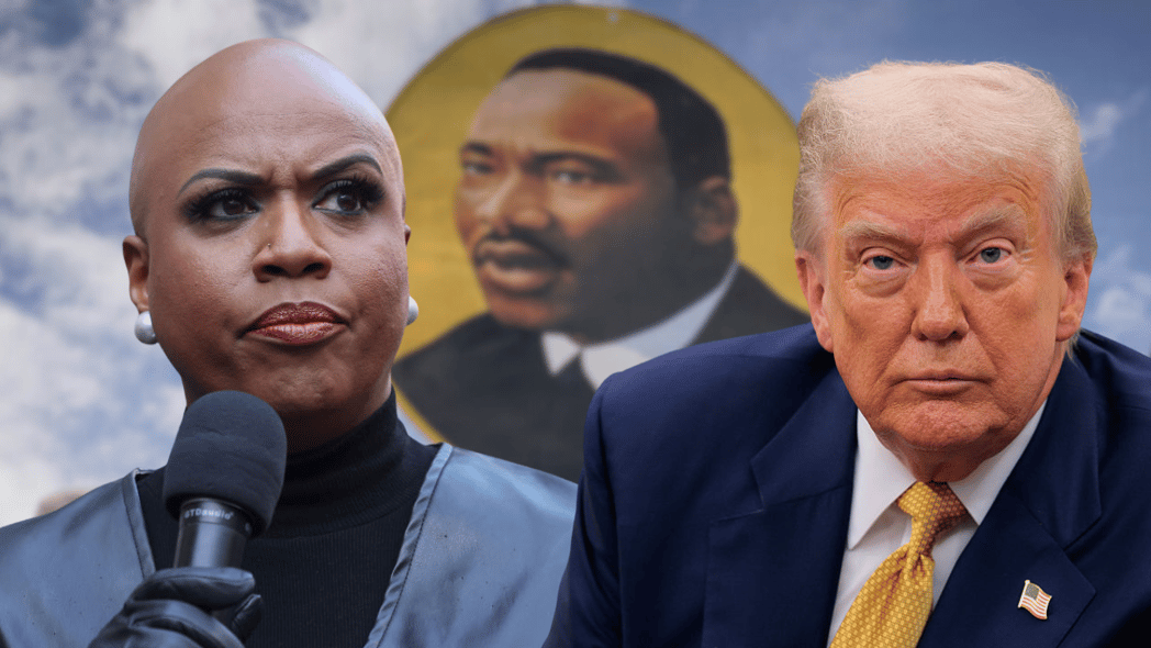 Ayanna Pressley, Donald Trump, MLK files, theGrio.com