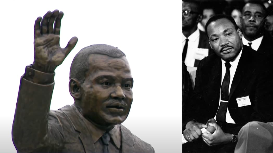 Martin Luther king Jr. statue, MLK Jr statue, MLK Jr. statue Florida, Park Wind FL MLK Jr. theGrio.com