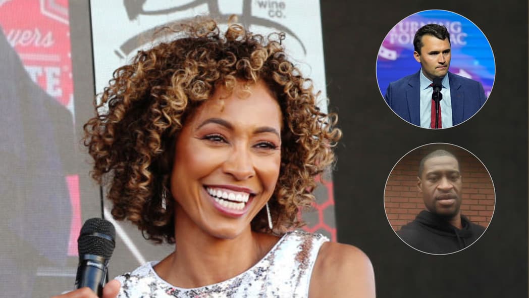 Sage Steele, Charlie Kirk, George Floyd, theGrio.com