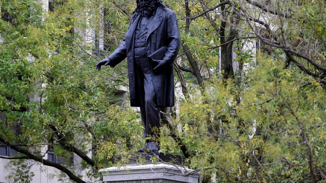 Confederate Statue, Albert Pike,