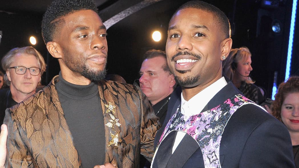 Michael B. Jordan, Chadwick Boseman, Michael B. Jordan Chadwick Boseman, Chadwick Boseman Hollywood walk of fame, Michael B. Jordan American Cinematheque Award theGrio.com