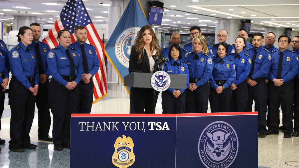 TSA, Kristi Noem, Homeland Security, Collective Bargaining Agreement