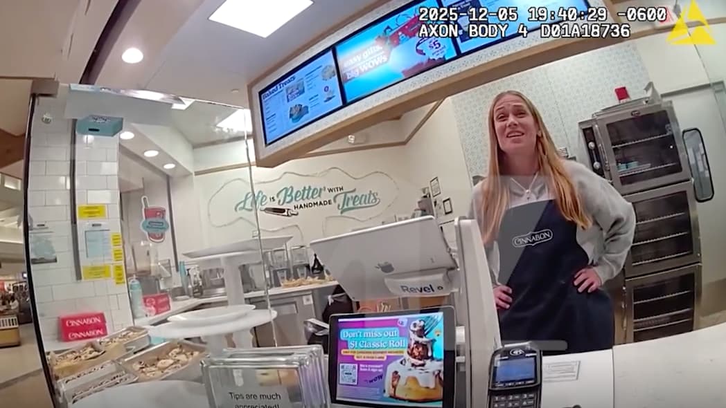 Fired Cinnabon employee in Ashwaubenon, Wisconsin