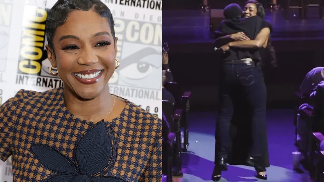 Tiffany Haddish, social worker reunion, thegrio.com