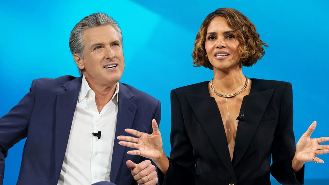 Halle Berry, Halle Berry Gavin Newsom, Halle Berry menopause bill, Gavin Newsom Menopause Bill, Is Gavin Newsom runnign for president?, Gavin Newsom president theGrio.com