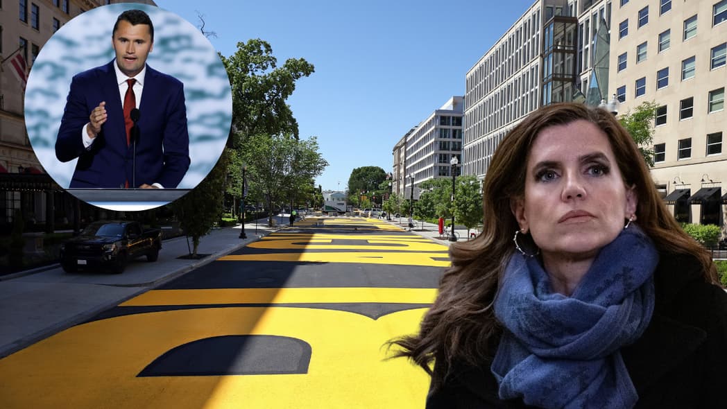 Nancy Mace, Charlie Kirk, Black Lives Matter Plaza