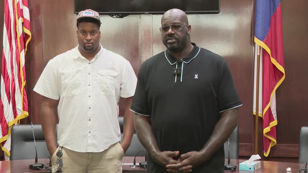 shaq, texas, tallest would-be cop, thegrio.com
