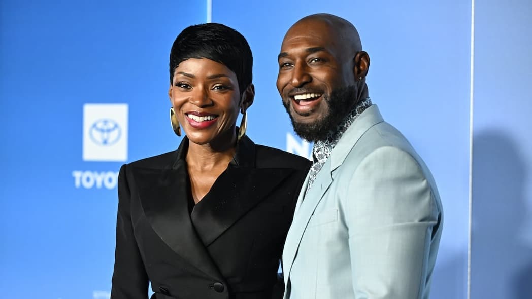 Adrian Holmes, Adrian Holmes Bel Air, Caroline Chikezie Adrian Holmes, Caroline Chikezie Marriage, Adrian Holmes Marriage,