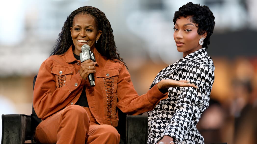 Michelle Obama, Michelle Obama Angel Reese, Michelle Obama IMO podcast, Angel Reese IMO podcast theGrio.com