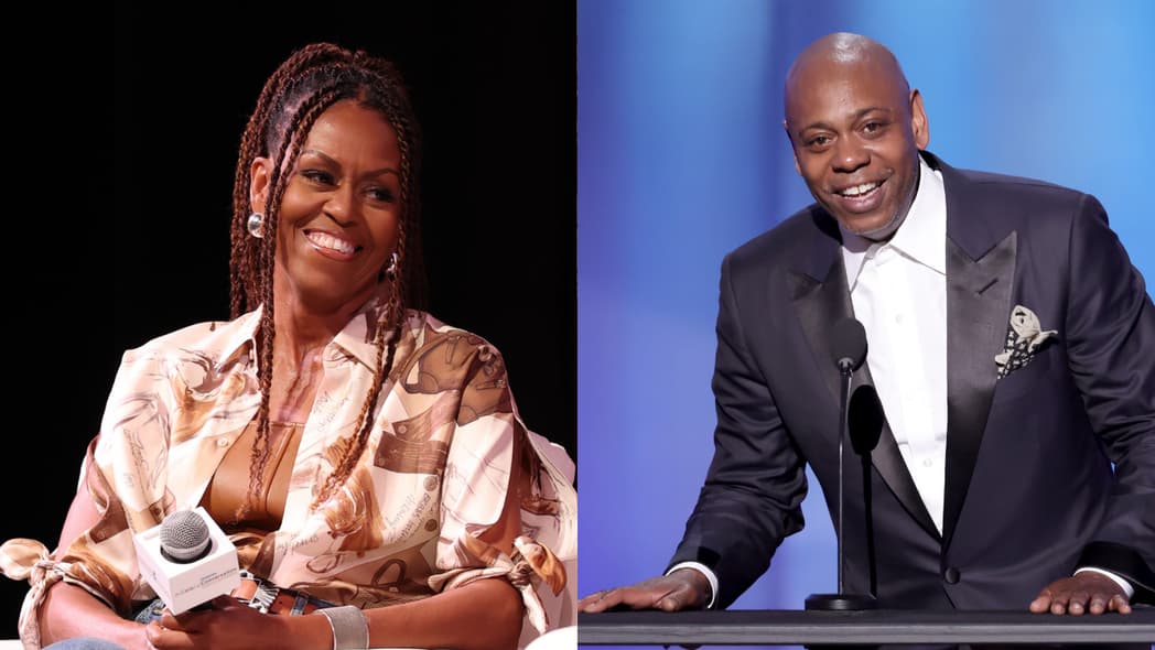 Michelle Obama, Dave Chappelle, Michelle Obama Dave Chappelle Interview, Michelle Obama Podcast, Dave Chappelle Michelle Obama Podcast