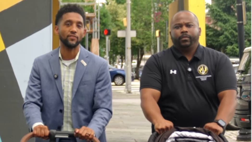 Baltimore Mayor Brandon Scott, Fathers Stroller Walk, theGrio.com