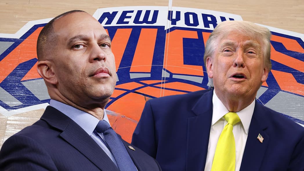 Hakeem Jeffries, Donald Trump, Knicks, theGrio.com