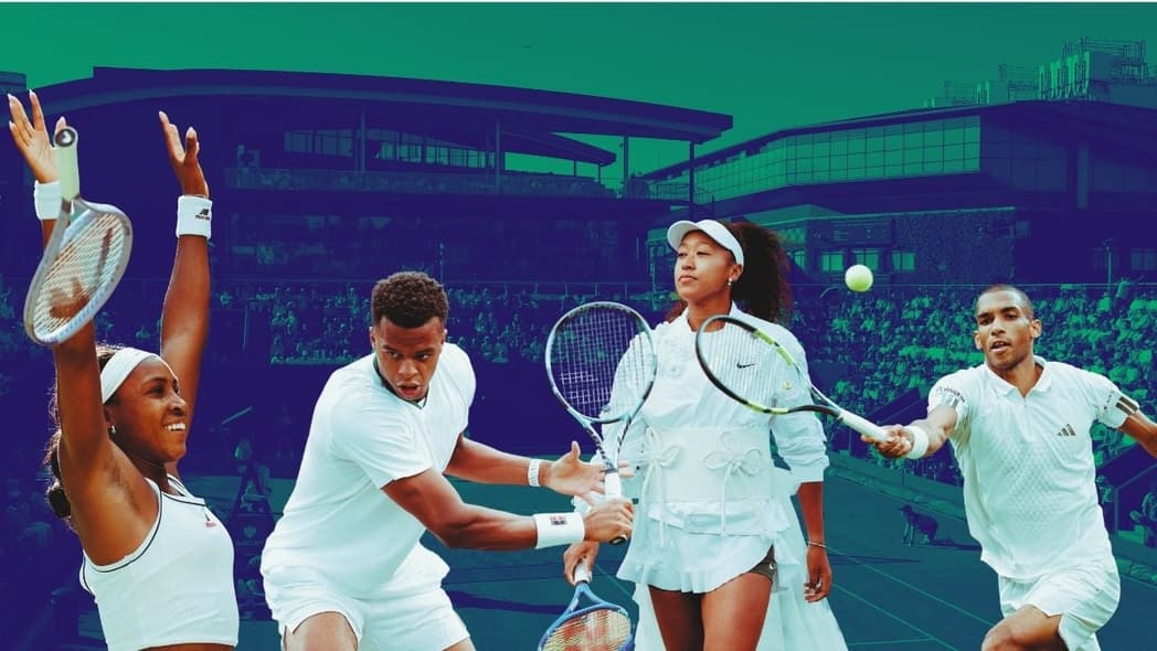 Coco Gauff, Giovanni Mpetshi Perricard, Naomi Osaka, Felix Auger-Aliassime, Black tennis players, Wimbledon, theGrio.com