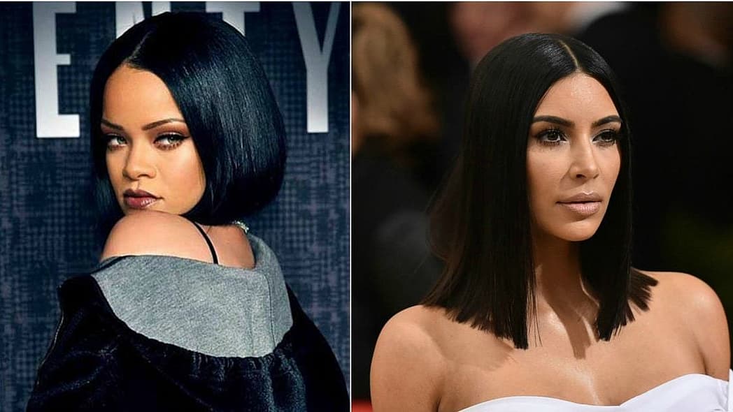 Rihanna Kim Kardashian West thegrio.com