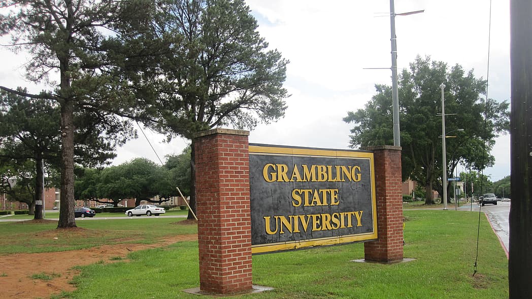Sign for Grambling State University