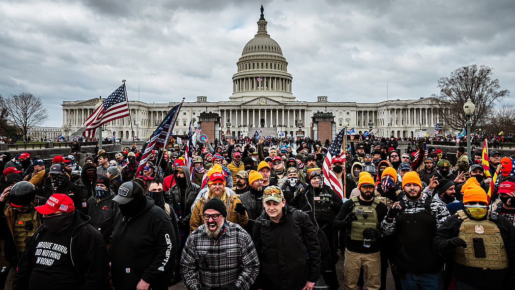 Trump Supporters Hold "Stop The Steal" Rally In DC Amid Ratification Of Presidential Election