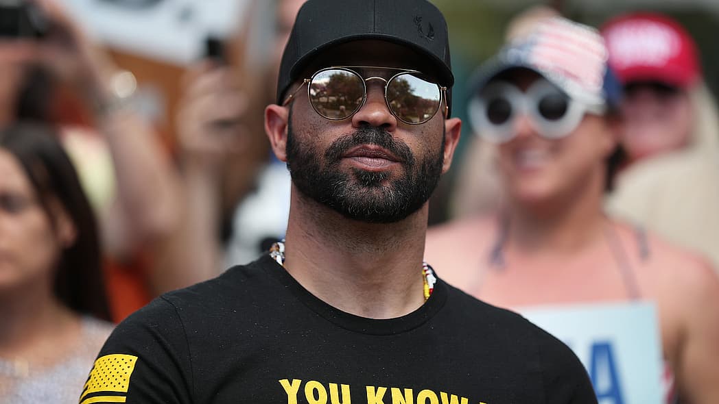 Enrique Tarrio, leader of the Proud Boys