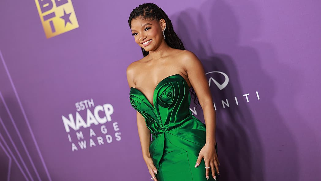 Halle Bailey, Halle Bailey mother's day, Does Halle Bailey have any tattoos?, Halle Bailey tattoos, How many kids does Halle Bailey have?, Halle Bailey DDG, Who is Halle Bailey's baby daddy?, Halle Bailey baby, Halle Bailey Halo, What is Halle and DDG's baby name?, What is Halles son's name? theGrio.com