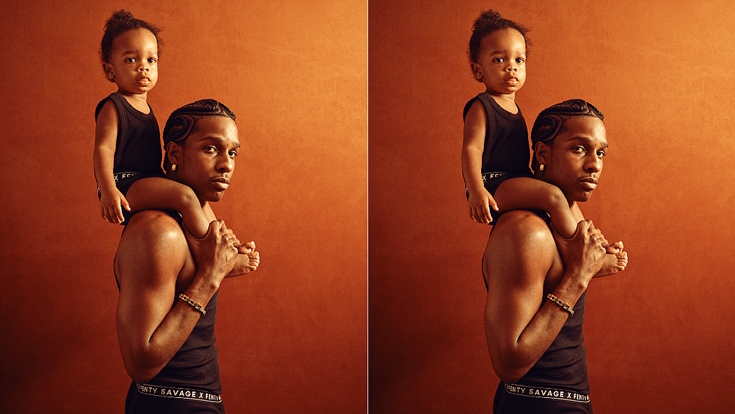 RZA Savage X Fenty, A$AP Rocky Savage X Fenty, RZA Rihanna, What are Rihanna's kids' names?, Does Rihanna have two sons?, How old is Rihanna's son?, Rihanna Savage X Fenty theGrio.com