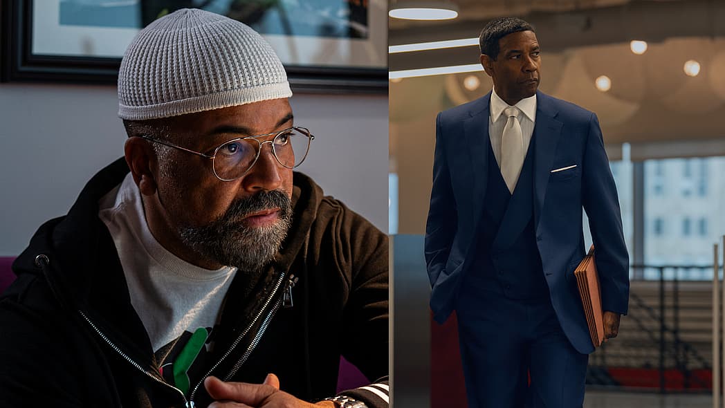 Jeffrey Wright and Denzel Washington