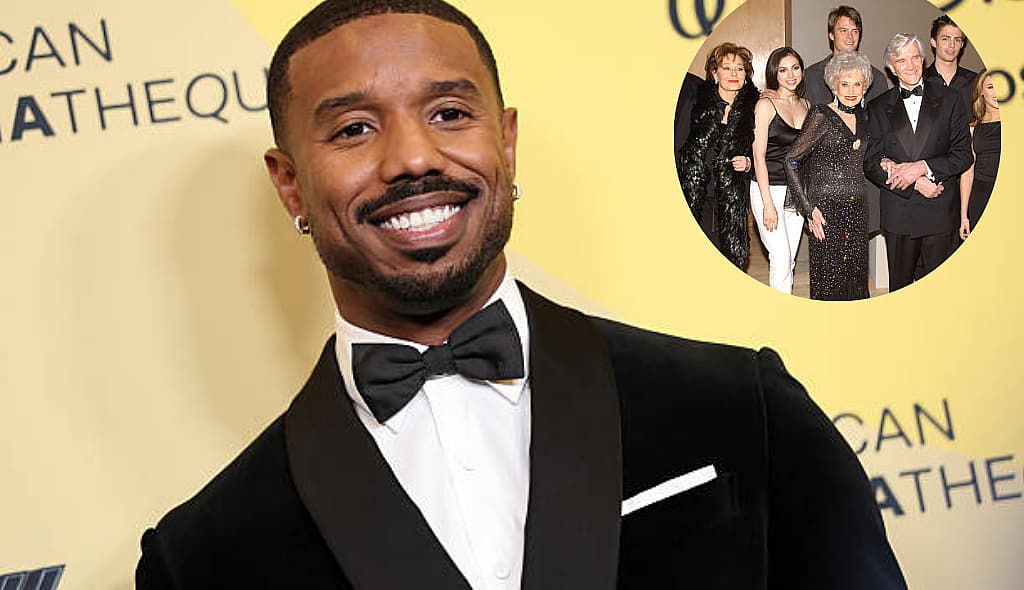 Michael B. Jordan, the cast of "All My Children"