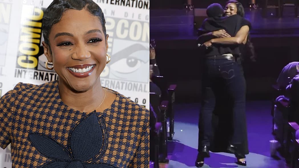 Tiffany Haddish, social worker reunion, thegrio.com