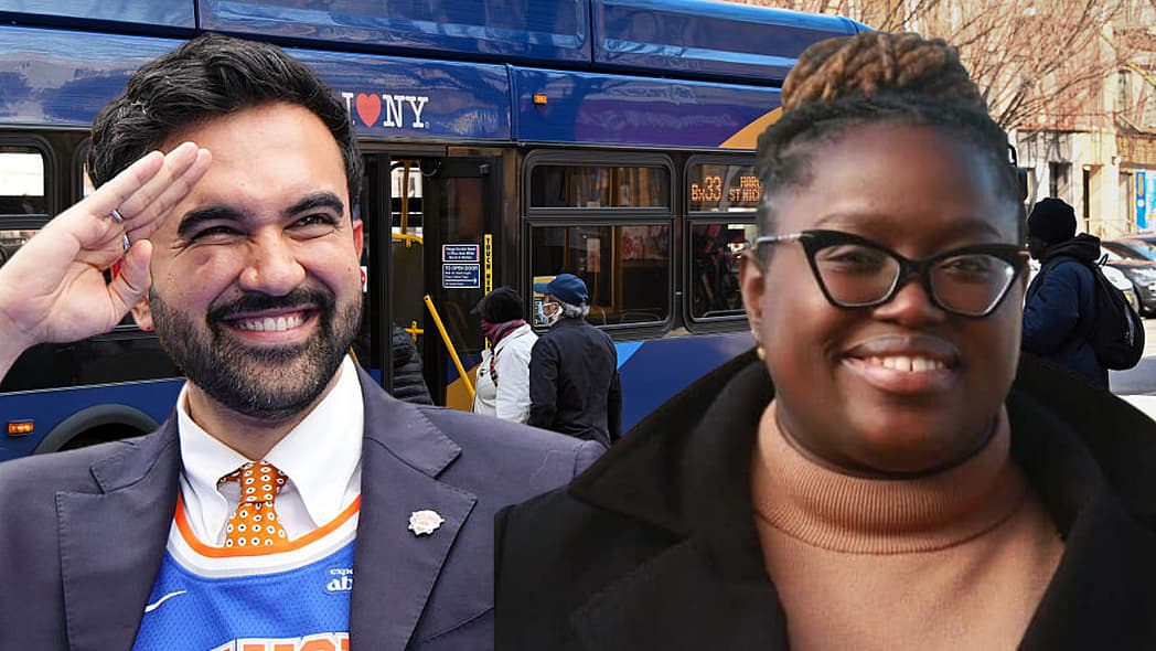 Zohran Mamdani, NYC, bus, Diniece Mendes, theGrio.com