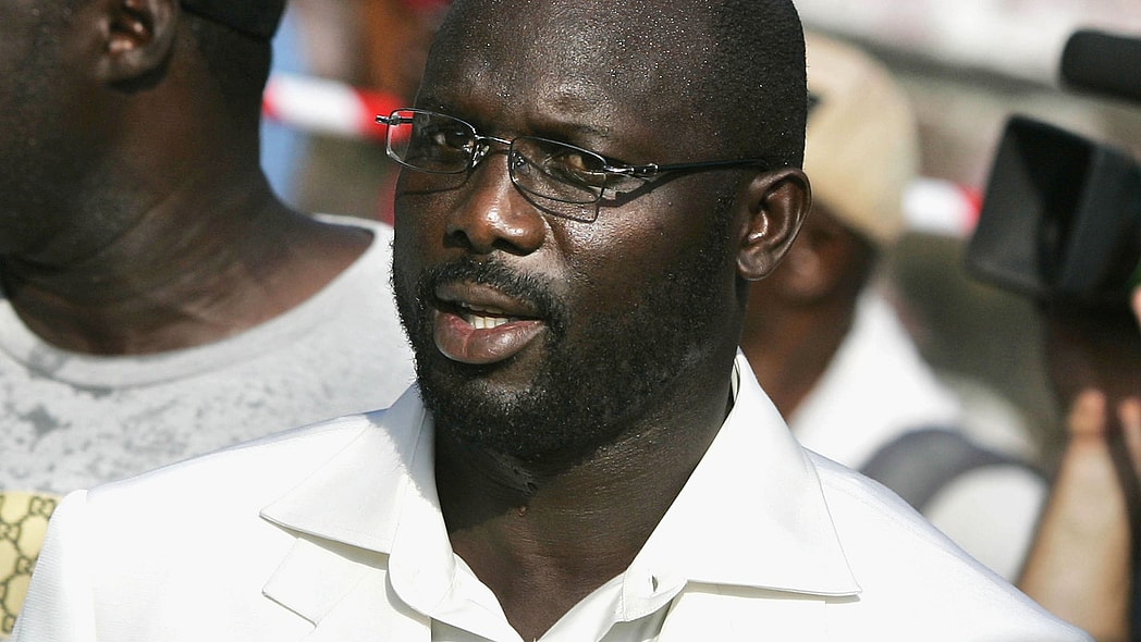 Candidate George Leah votes in Liberian Run Off Elections thegrio.com
