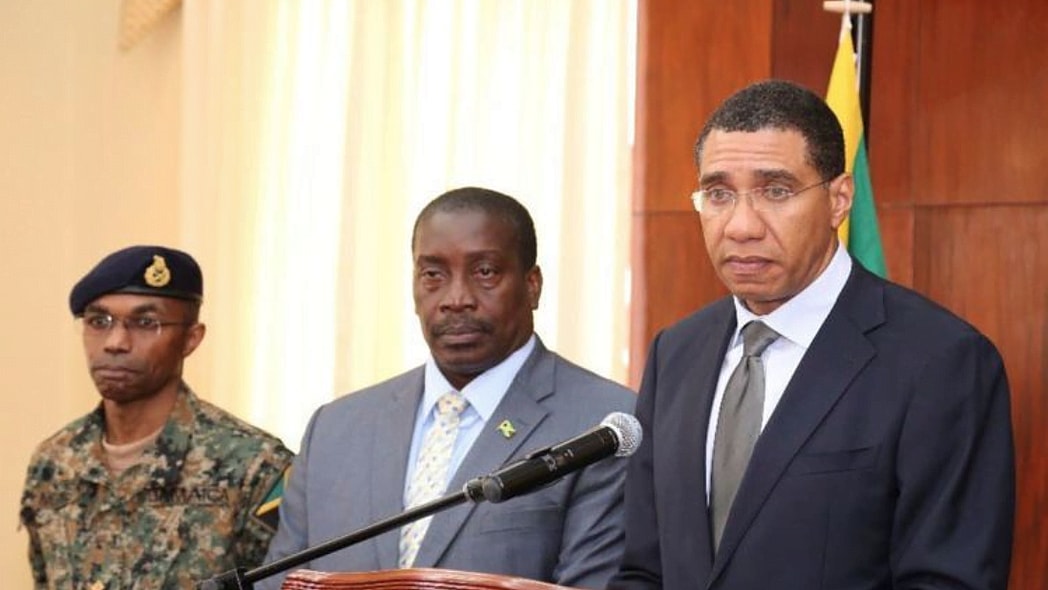 Jamaican PM Andrew Holness announces the state of emergency Thegrio.com