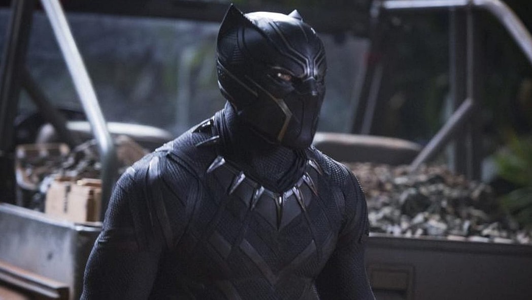 Black Panther in costume thegrio.com