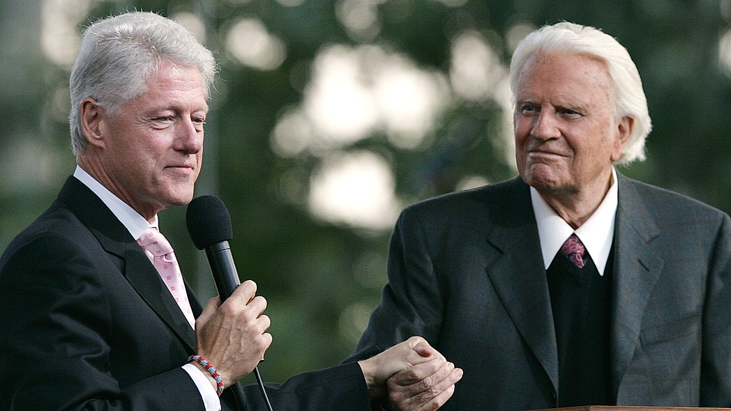 Billy Graham Bill Clinton theGrio.com