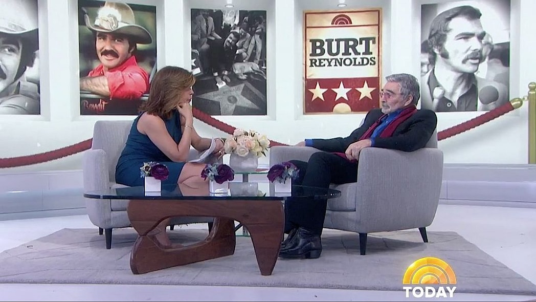 Hoda Kotb interviews Burt Reynolds thegrio.com