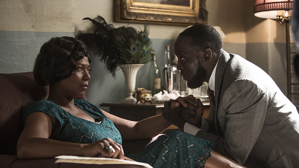 Michael K. Williams Queen Latifah