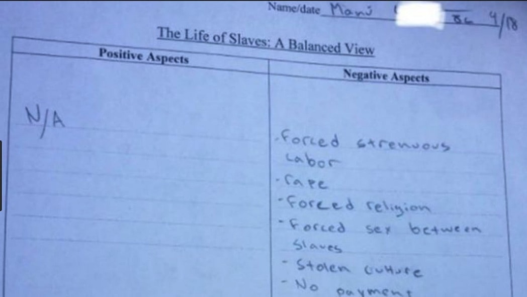 slavery assignment thegrio.com