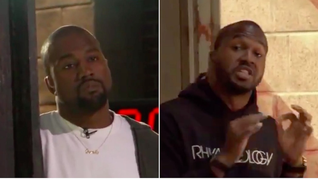 Kanye West Van Lathan thegrio.com