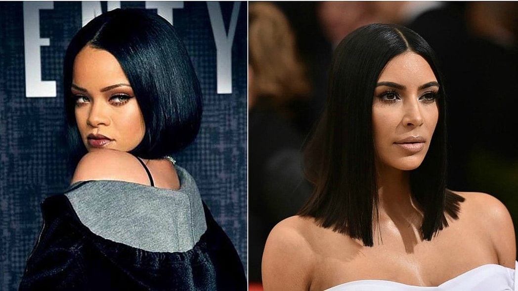 Rihanna Kim Kardashian West thegrio.com