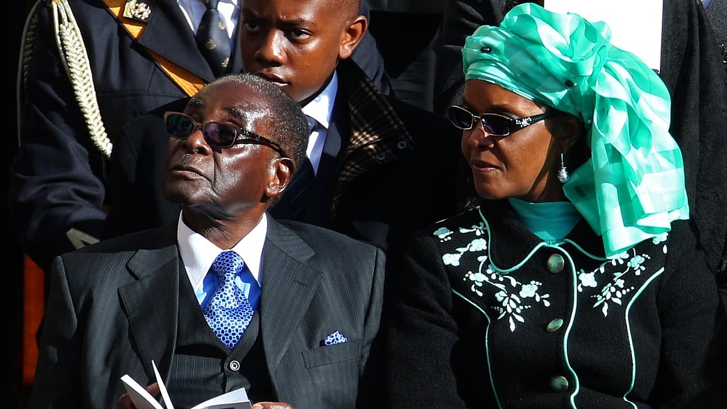 Robert Mugabe, Grace Mugabe thegrio.com