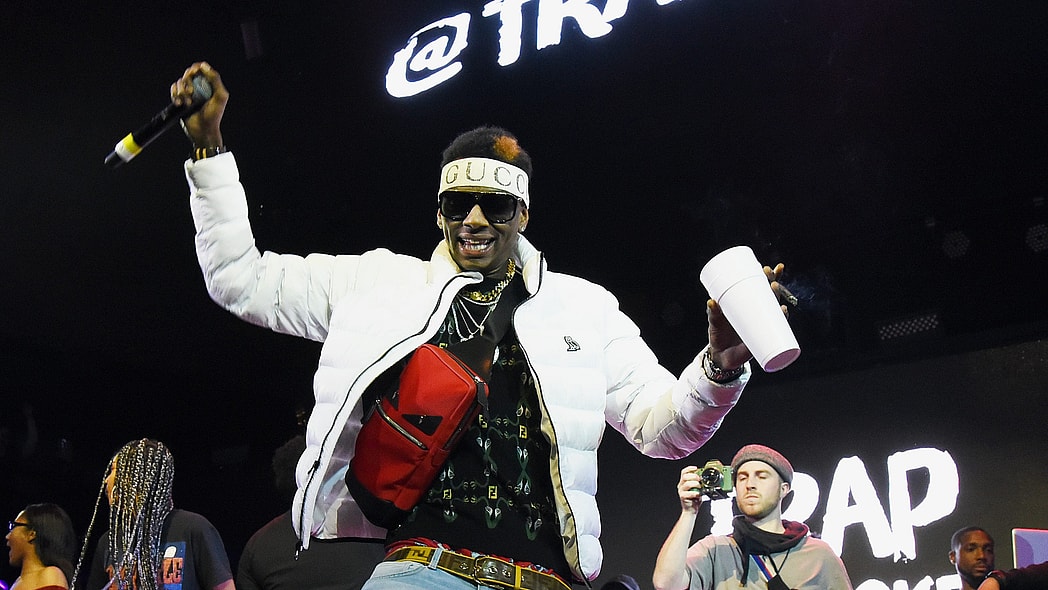 Soulja Boy Gucci Headband thegrio.com